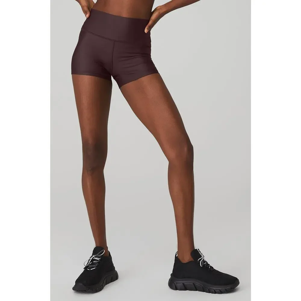 Alo Yoga Highwaist Airlift Short - XS - Raisin